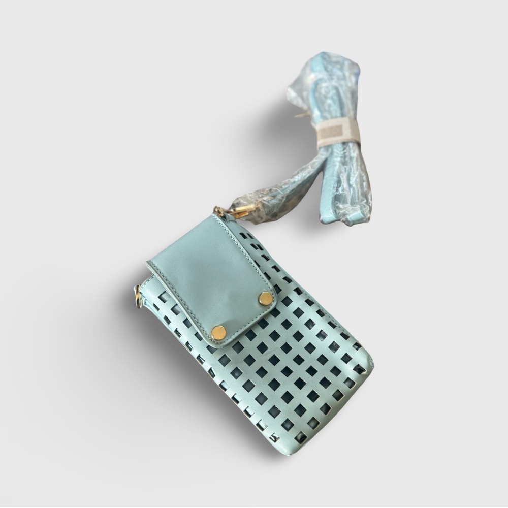 Stylish Blue Crossbody Bag